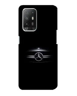 Чохол для OPPO F19 Pro Plus 5G з картинкою «Mercedes — абстрактні лінії»