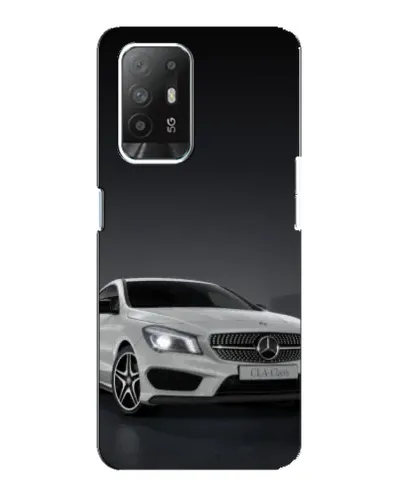 Чехол для OPPO F19 Pro Plus 5G с картинкой «Mercedes AMG GT Silver»