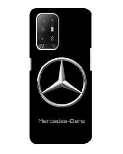 Чехол для OPPO F19 Pro Plus 5G с картинкой «Mercedes Silver Logo»