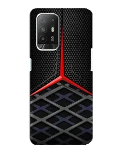 Чехол для OPPO F19 Pro Plus 5G с картинкой «Mercedes Carbon Grid»