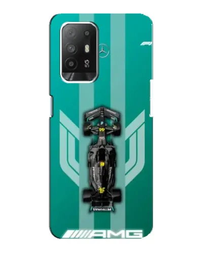 Чехол для OPPO F19 Pro Plus 5G с картинкой «Mercedes AMG Petronas»