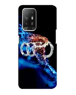 Чехол для OPPO F19 Pro Plus 5G с картинкой «Энергия лого Audi»