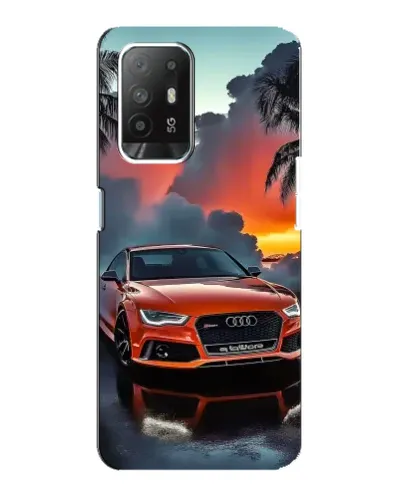 Чехол для OPPO F19 Pro Plus 5G с картинкой «Audi — закат» Чехол для OPPO F19 Pro Plus 5G с картинкой «Audi — закат»