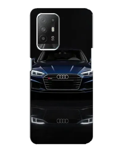 Чехол для OPPO F19 Pro Plus 5G с картинкой «Audi — ночное отражение» Чехол для OPPO F19 Pro Plus 5G с картинкой «Audi — ночное отражение»