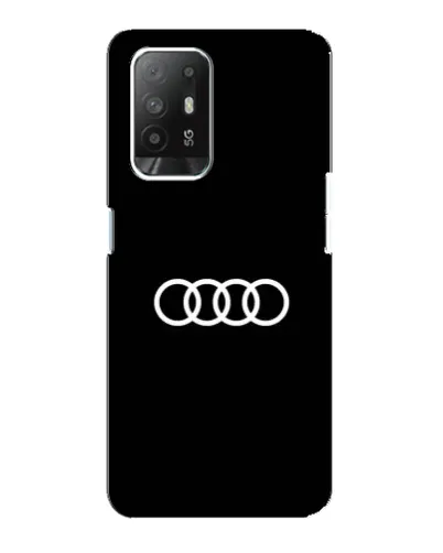 Чехол для OPPO F19 Pro Plus 5G с картинкой «Audi White Logo» Чехол для OPPO F19 Pro Plus 5G с картинкой «Audi White Logo»