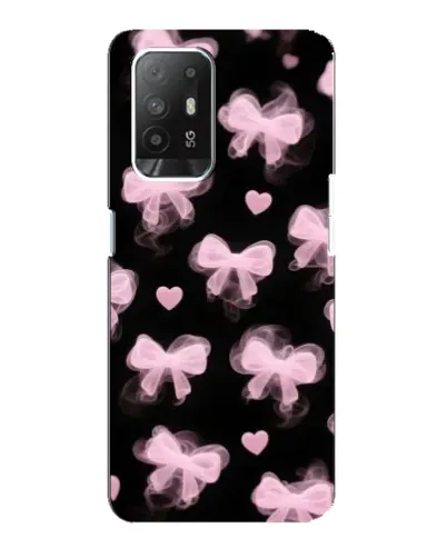 Чехол для OPPO F19 Pro Plus 5G с картинкой «Геометрия банта»