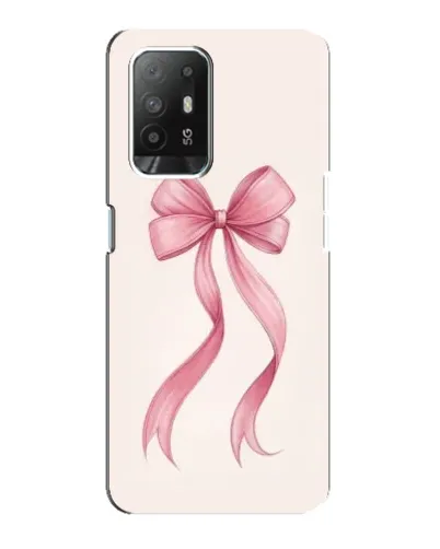 Чехол для OPPO F19 Pro Plus 5G с картинкой «Розовый бант»