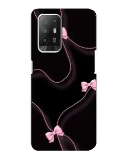 Чехол для OPPO F19 Pro Plus 5G с картинкой «Розовые ленты»