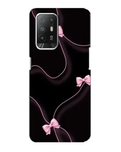 Чехол для OPPO F19 Pro Plus 5G с картинкой «Розовые ленты»