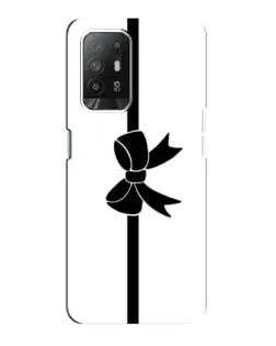 Чехол для OPPO F19 Pro Plus 5G с картинкой «Вертикальный бант»