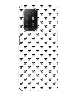Чехол для OPPO F19 Pro Plus 5G с картинкой «Мини-бантики»