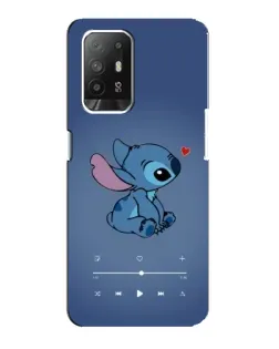 Чохол для OPPO F19 Pro Plus 5G з картинкою «Музичний Stitch» Чохол для OPPO F19 Pro Plus 5G з картинкою «Музичний Stitch»