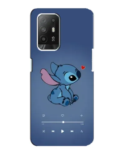 Чохол для OPPO F19 Pro Plus 5G з картинкою «Музичний Stitch» Чохол для OPPO F19 Pro Plus 5G з картинкою «Музичний Stitch»