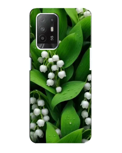 Чехол для OPPO F19 Pro Plus 5G с картинкой «Ландыши в зелени»
