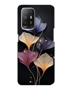 Чехол для OPPO F19 Pro Plus 5G с картинкой «Лиловые цветы грации» Чехол для OPPO F19 Pro Plus 5G с картинкой «Лиловые цветы грации»