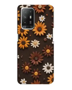 Чехол для OPPO F19 Pro Plus 5G с картинкой «Узор из маленьких подсолнухов» Чехол для OPPO F19 Pro Plus 5G с картинкой «Узор из маленьких подсолнухов»