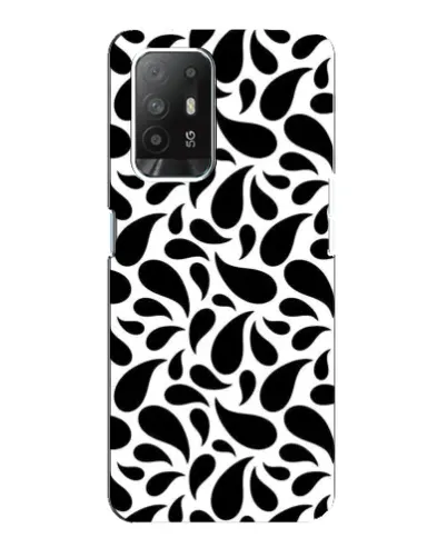Чехол для OPPO F19 Pro Plus 5G с картинкой «Контрастные черные капли» Чехол для OPPO F19 Pro Plus 5G с картинкой «Контрастные черные капли»