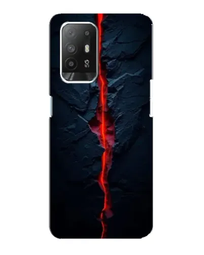 Чехол для OPPO F19 Pro Plus 5G с картинкой «Kрасная лавовая трещина» Чехол для OPPO F19 Pro Plus 5G с картинкой «Kрасная лавовая трещина»
