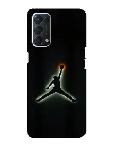 Чехол для OPPO F19 с картинкой «Jordan Gradient Logo» Чехол для OPPO F19 с картинкой «Jordan Gradient Logo»