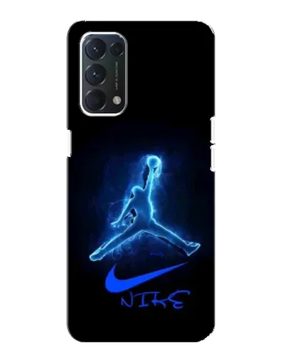 Чехол для OPPO F19 с картинкой «Jordan Neon Blue» Чехол для OPPO F19 с картинкой «Jordan Neon Blue»