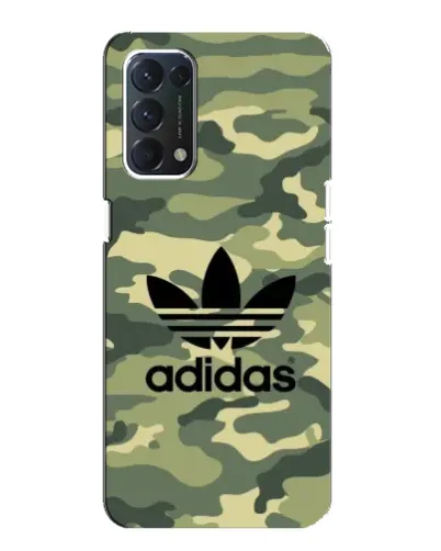 Чехол для OPPO F19 с картинкой «Милитари стиль Adidas» Чехол для OPPO F19 с картинкой «Милитари стиль Adidas»