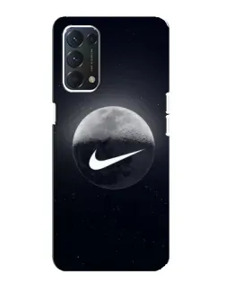 Чехол для OPPO F19 с картинкой «Nike в стиле граффити» Чехол для OPPO F19 с картинкой «Nike в стиле граффити»