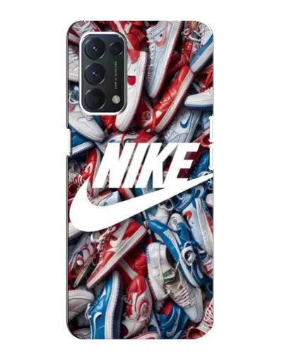 Чехол для OPPO F19 с картинкой «Коллаж кроссовок Найк» Чехол для OPPO F19 с картинкой «Коллаж кроссовок Найк»