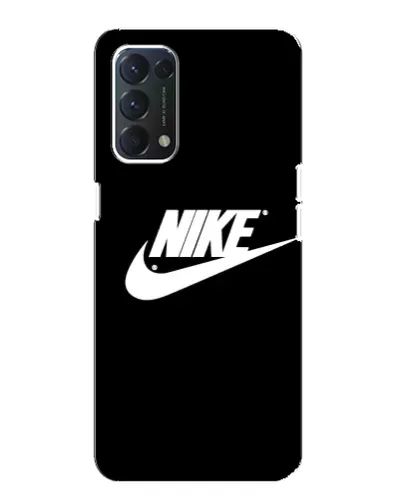 Чехол для OPPO F19 с картинкой «Мазки краски Nike» Чехол для OPPO F19 с картинкой «Мазки краски Nike»