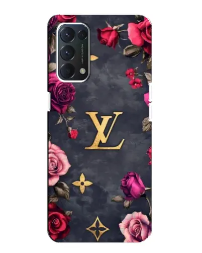 Чехол для OPPO F19 с картинкой «Цветочный Louis Vuitton» Чехол для OPPO F19 с картинкой «Цветочный Louis Vuitton»