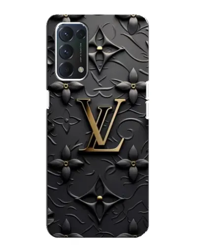 Чехол для OPPO F19 с картинкой «Кожаная текстура LV» Чехол для OPPO F19 с картинкой «Кожаная текстура LV»