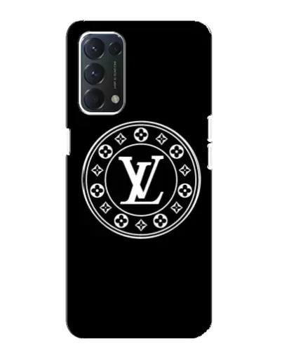 Чехол для OPPO F19 с картинкой «LV — печать стиля» Чехол для OPPO F19 с картинкой «LV — печать стиля»