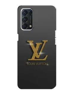 Чехол для OPPO F19 с картинкой «Градиент Louis Vuitton»