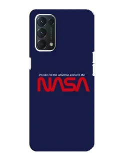 Чехол для OPPO F19 с картинкой «NASA — глубокий космос»