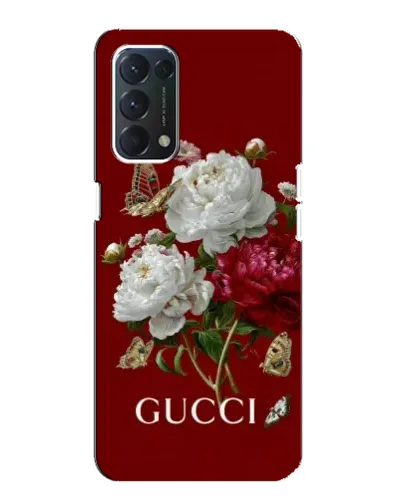 Чехол для OPPO F19 с картинкой «Gucci — сад» Чехол для OPPO F19 с картинкой «Gucci — сад»