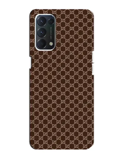 Чехол для OPPO F19 с картинкой «Gucci — шоколадная сетка» Чехол для OPPO F19 с картинкой «Gucci — шоколадная сетка»