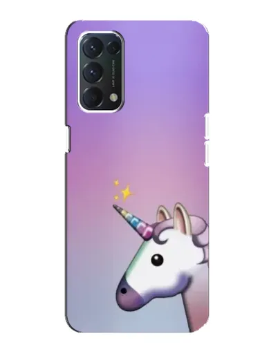 Чехол для OPPO F19 с картинкой «Единорог градиент» Чехол для OPPO F19 с картинкой «Единорог градиент»