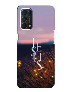 Чохол для OPPO F19 з картинкою «Світло Боже уночі»
