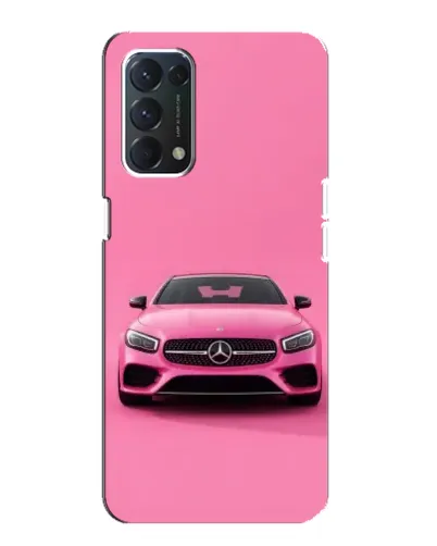 Чехол для OPPO F19 с картинкой «Розовый Mercedes AMG» Чехол для OPPO F19 с картинкой «Розовый Mercedes AMG»