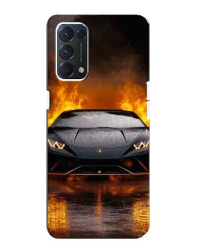 Чехол для OPPO F19 с картинкой «Lamborghini в огне» Чехол для OPPO F19 с картинкой «Lamborghini в огне»