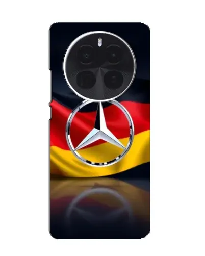 Чехол для OPPO F31 Pro с картинкой «Mercedes — флаг Германии»