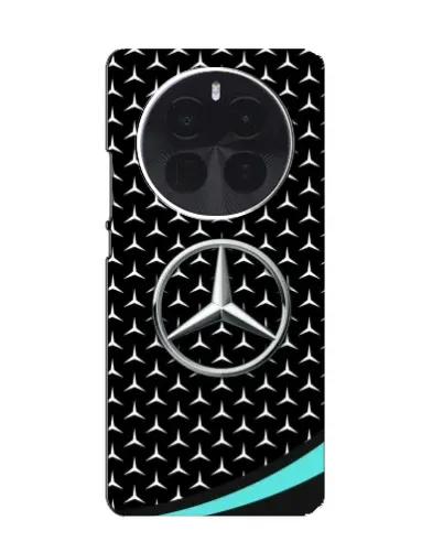 Чехол для OPPO F31 Pro с картинкой «Mercedes — бирюзовый акцент»