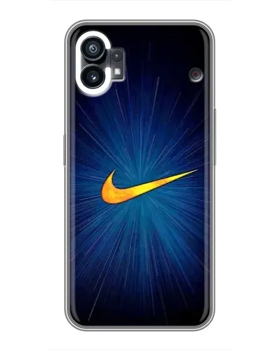 Чехол для OPPO F31 с картинкой «Синий пульс Nike» Чехол для OPPO F31 с картинкой «Синий пульс Nike»