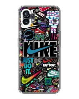 Чехол для OPPO F31 с картинкой «Яркий коллаж Nike»