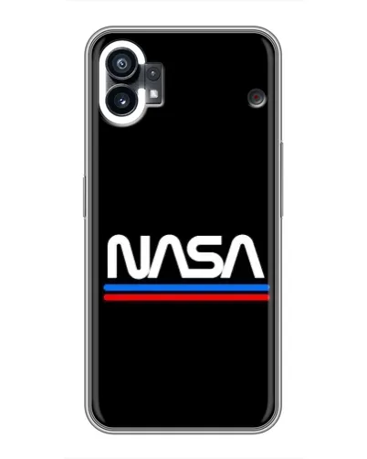 Чехол для OPPO F31 с картинкой «NASA — классика Red Blue» Чехол для OPPO F31 с картинкой «NASA — классика Red Blue»