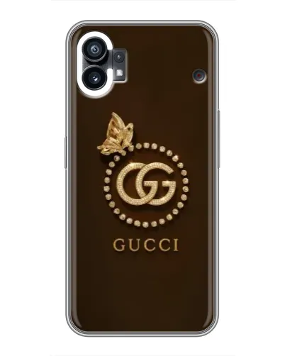 Чехол для OPPO F31 с картинкой «Gucci — золотая бабочка»