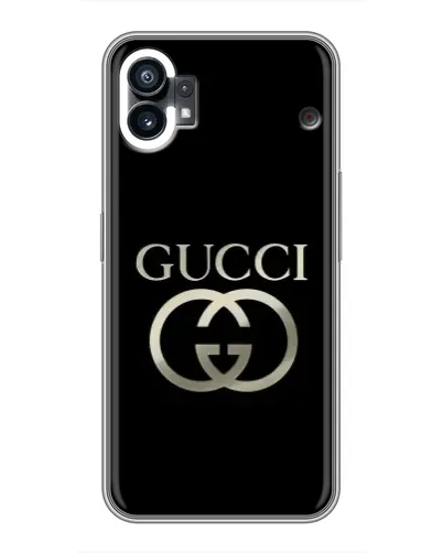 Чехол для OPPO F31 с картинкой «Gucci — золото на черном» Чехол для OPPO F31 с картинкой «Gucci — золото на черном»