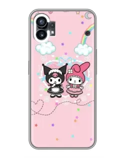 Чехол для OPPO F31 с картинкой «My Melody и Kuromi» Чехол для OPPO F31 с картинкой «My Melody и Kuromi»
