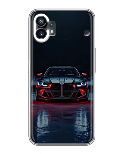 Чехол для OPPO F31 с картинкой «BMW на мокрой дороге»