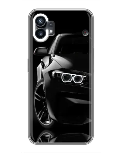 Чехол для OPPO F31 с картинкой «Черная BMW — профиль» Чехол для OPPO F31 с картинкой «Черная BMW — профиль»