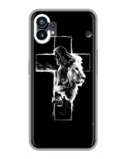 Чохол для OPPO F31 з картинкою «Сяючий хрест Jesus»